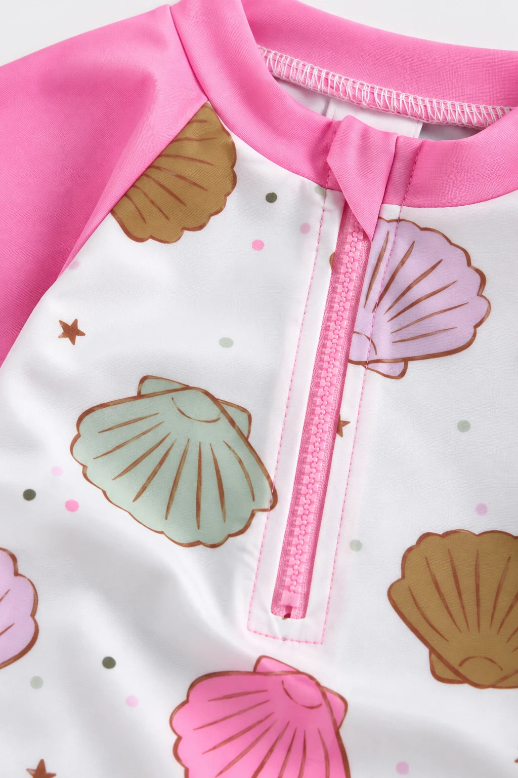 Combinaison Bebe Coquillage - Blanc