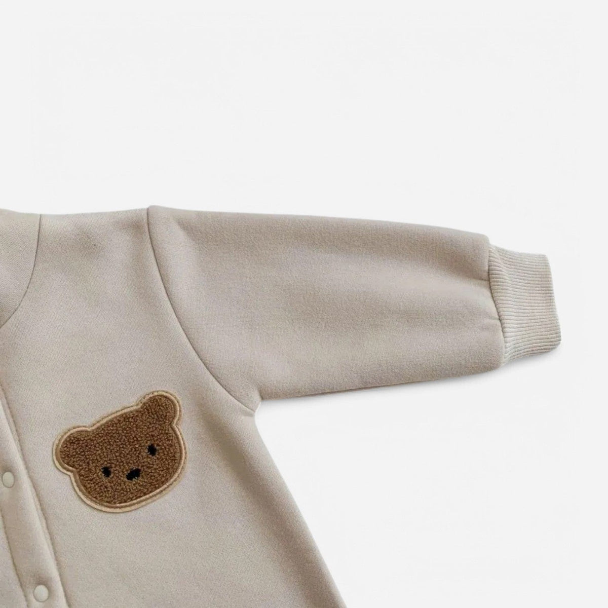 Combinaison Bebe Coton Ourson - Beige