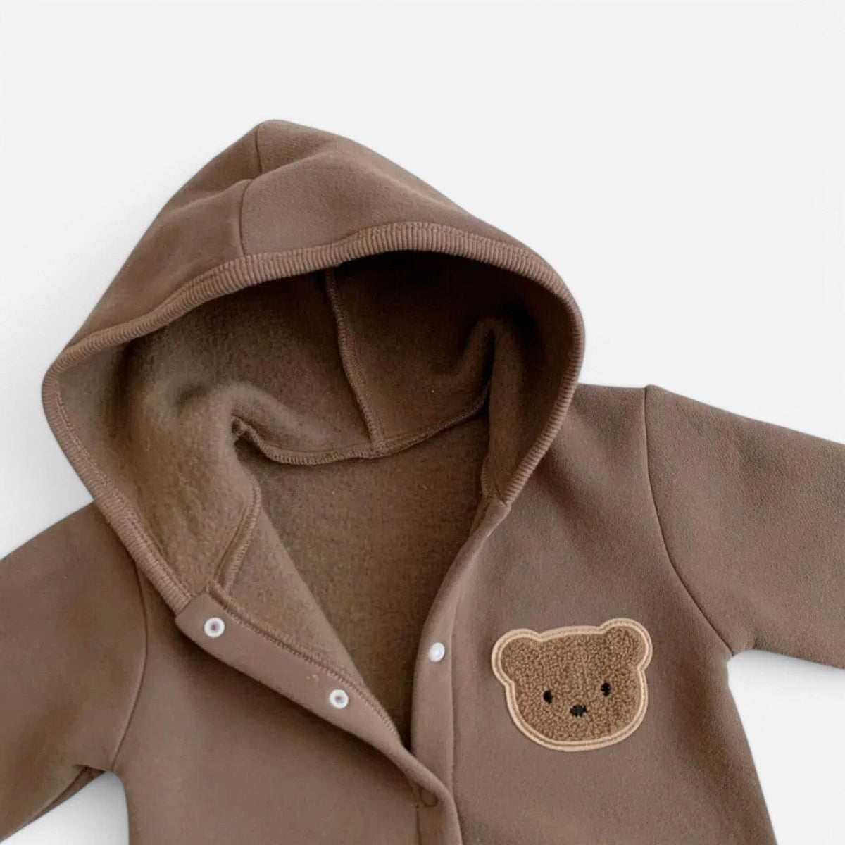 Combinaison Bebe Coton Ourson - Marron
