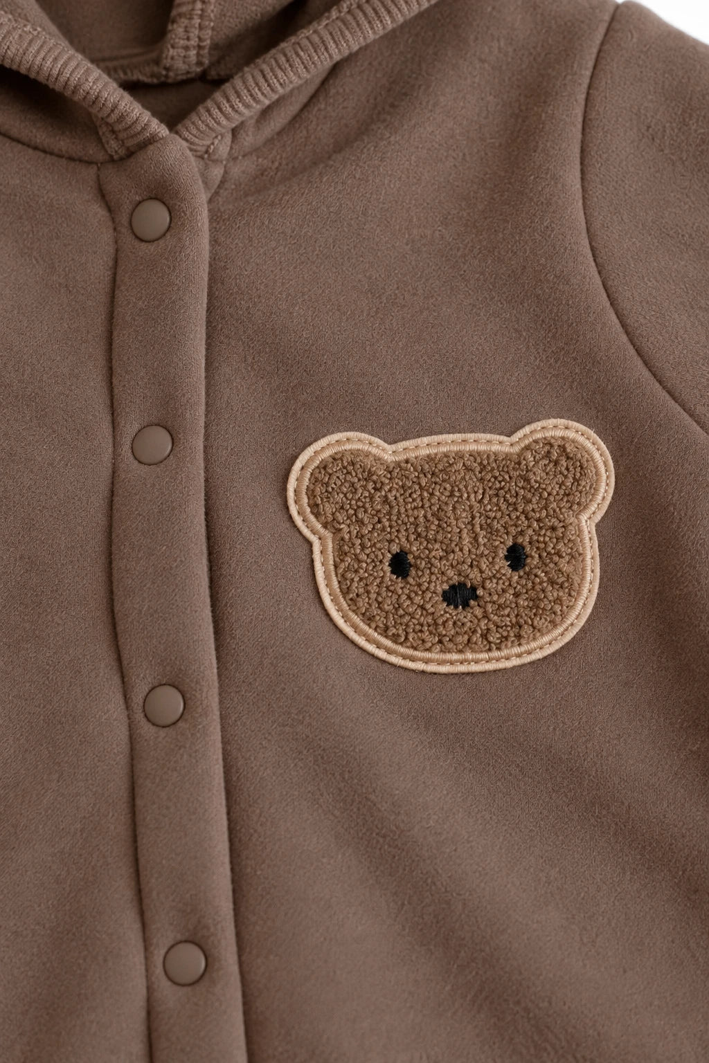 Combinaison Bebe Coton Ourson - Marron