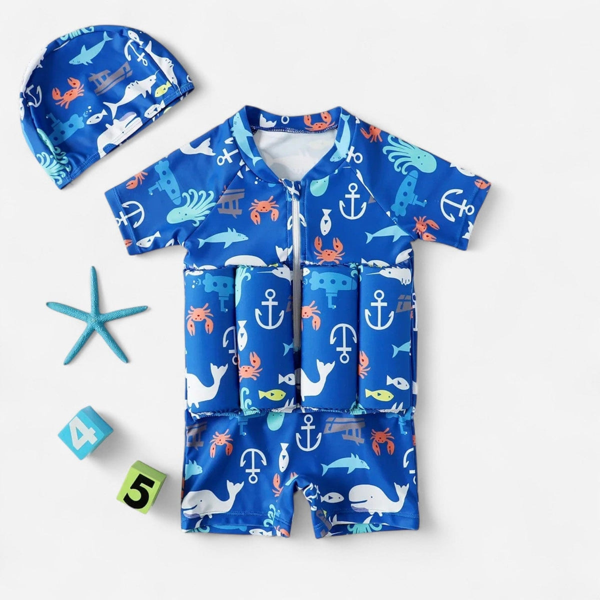 Combinaison Bebe Flottante - Crabe