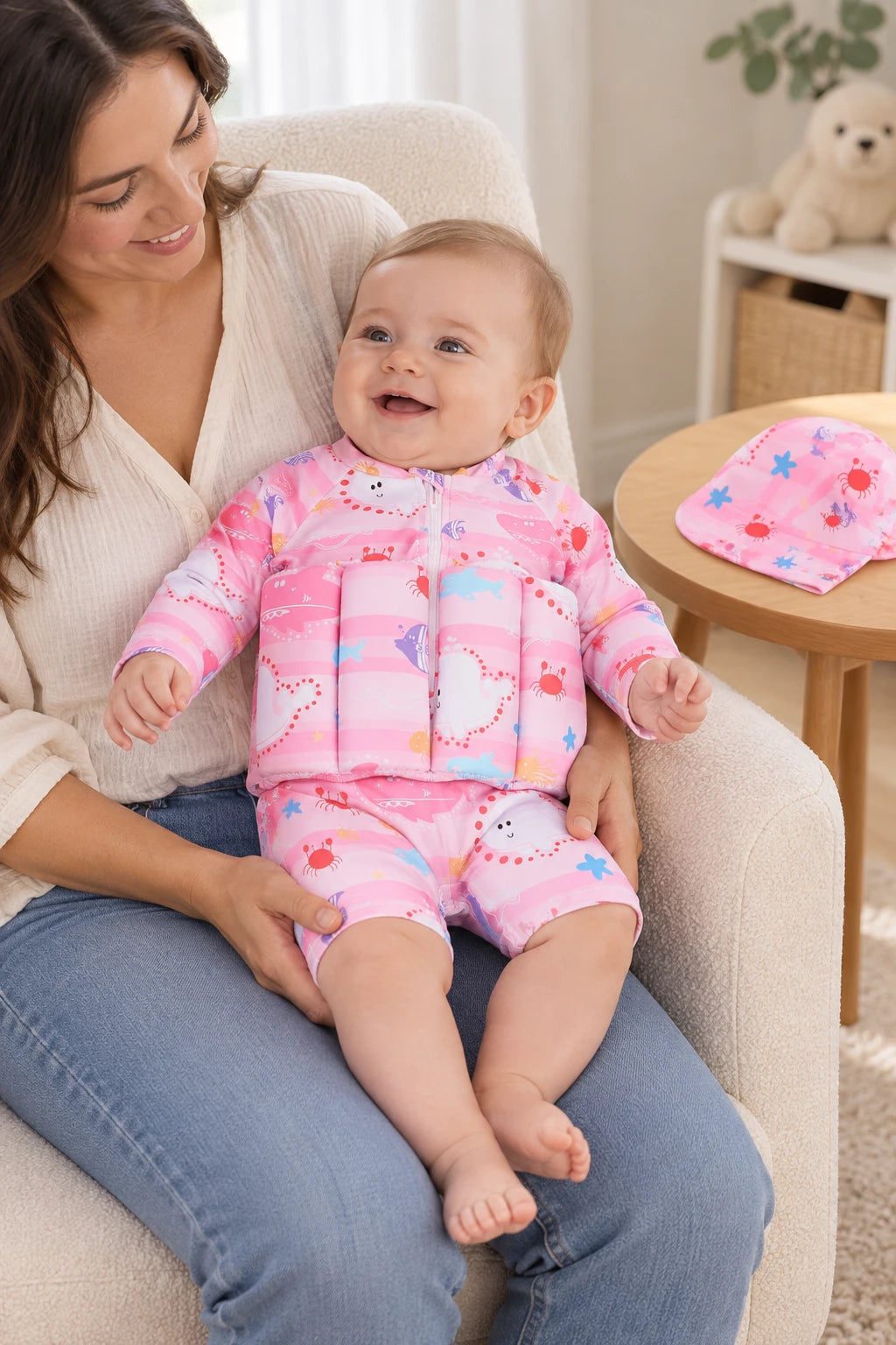 Combinaison Bebe Flottante - Otarie