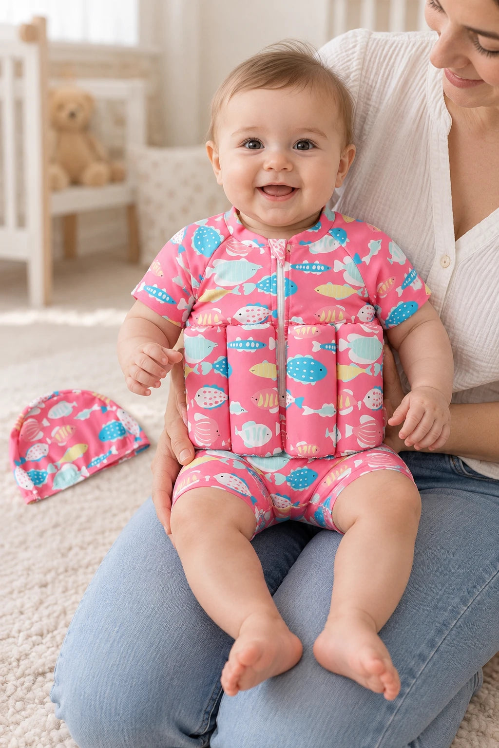 Combinaison Bebe Flottante - Poissons
