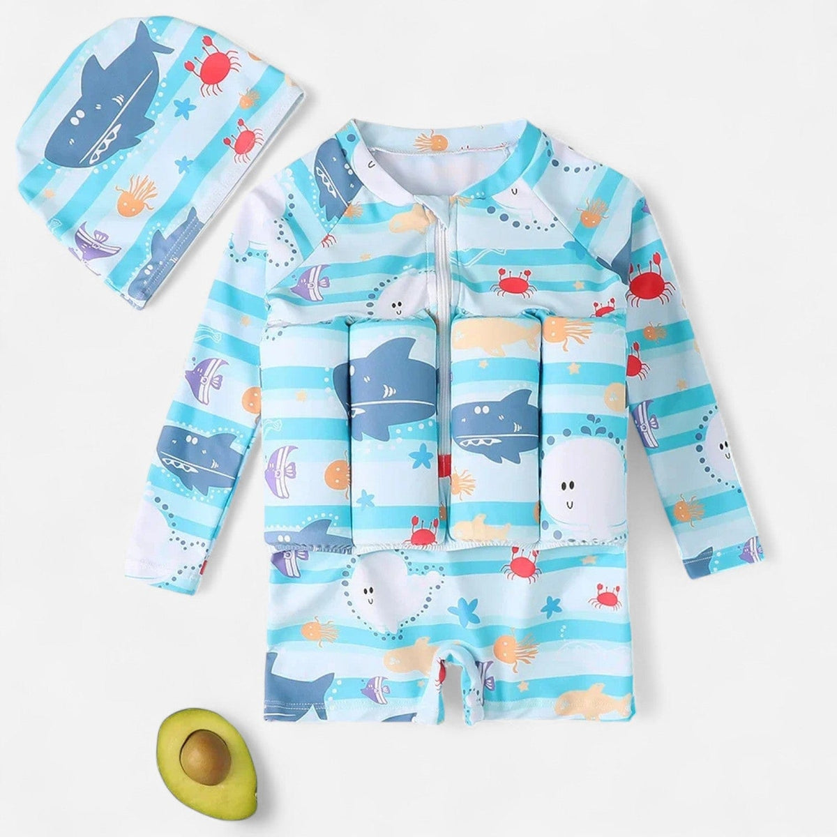 Combinaison Bebe Flottante - Requin