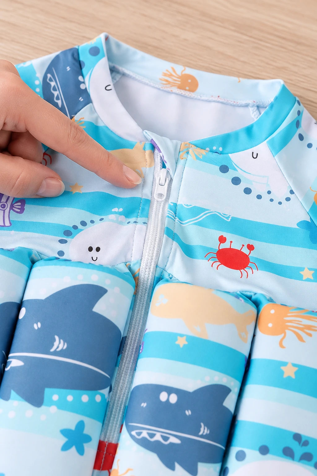 Combinaison Bebe Flottante - Requin