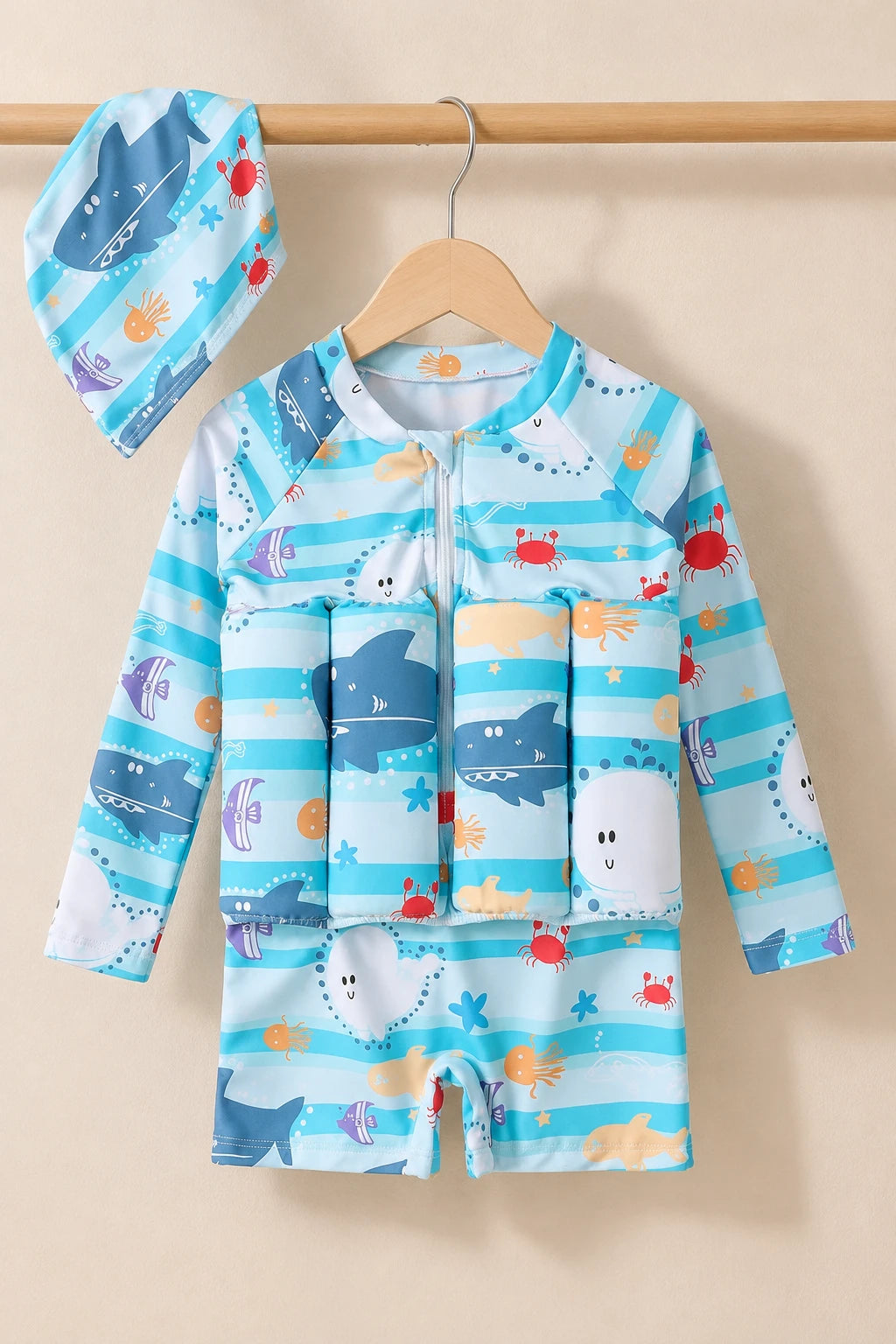 Combinaison Bebe Flottante - Requin