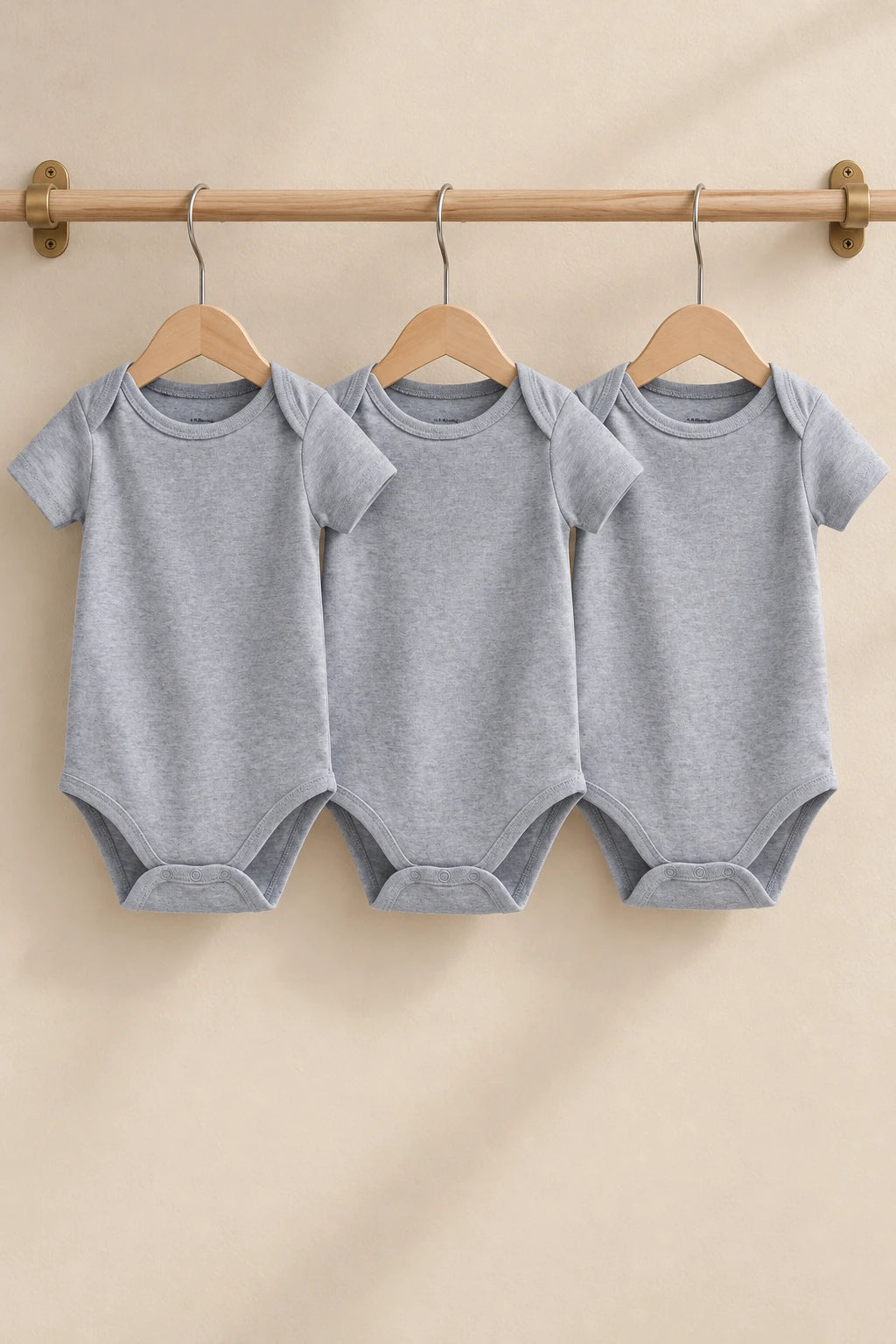 Combinaison Bebe Grise - x3