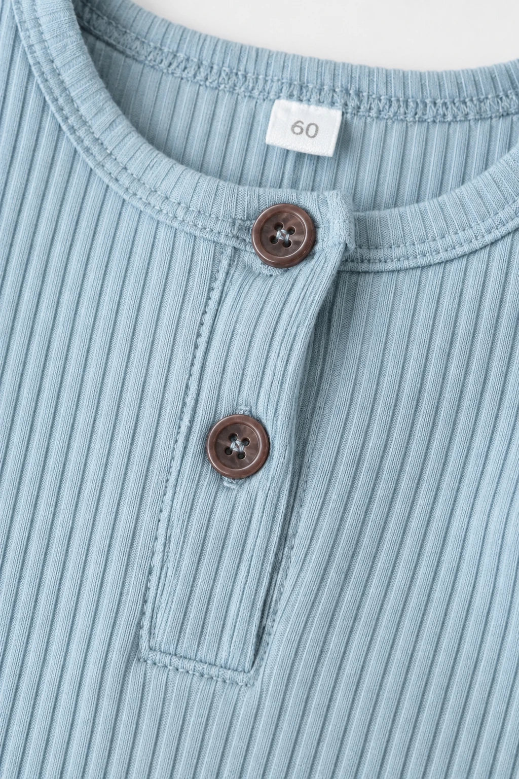 Combinaison Bébé Interieur Coton - Bleu