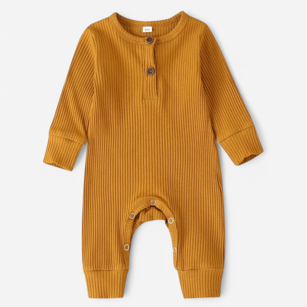 Combinaison Bébé Interieur Coton - Jaune