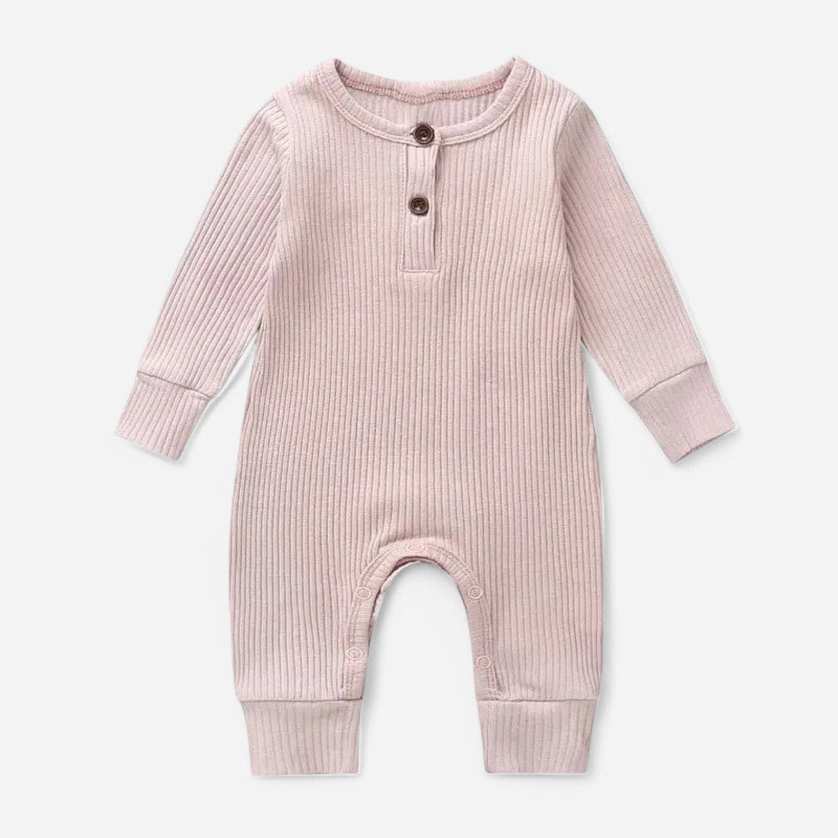 Combinaison Bébé Interieur Coton - Rose