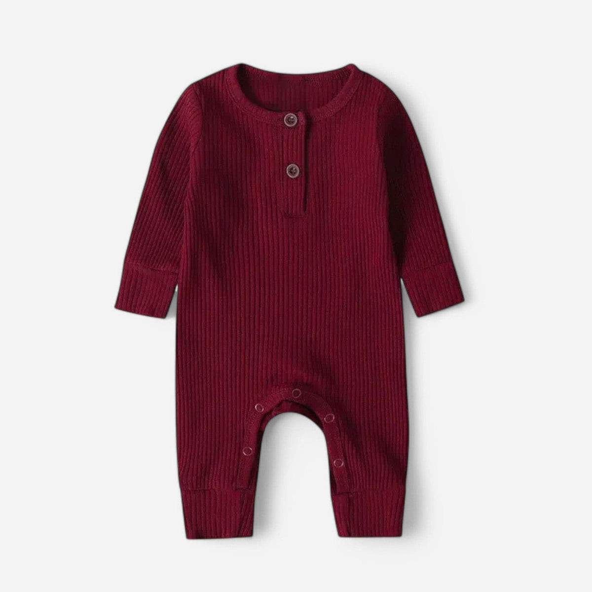 Combinaison Bébé Interieur Coton - Rouge
