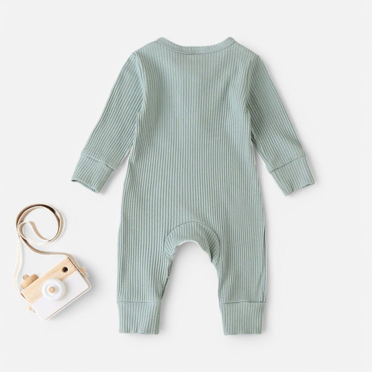 Combinaison Bébé Interieur Coton - Vert