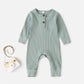 Combinaison Bébé Interieur Coton - Vert