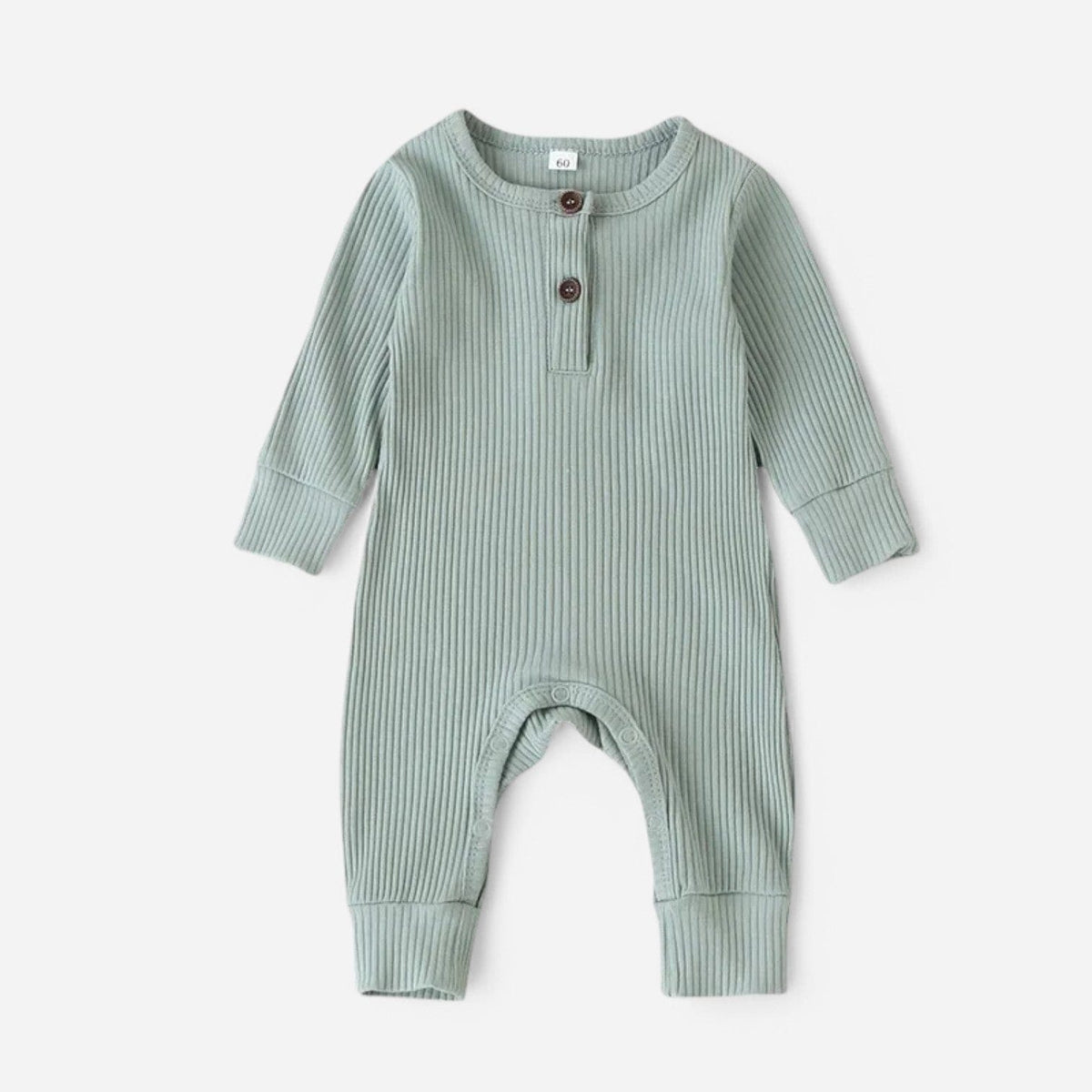 Combinaison Bébé Interieur Coton - Vert
