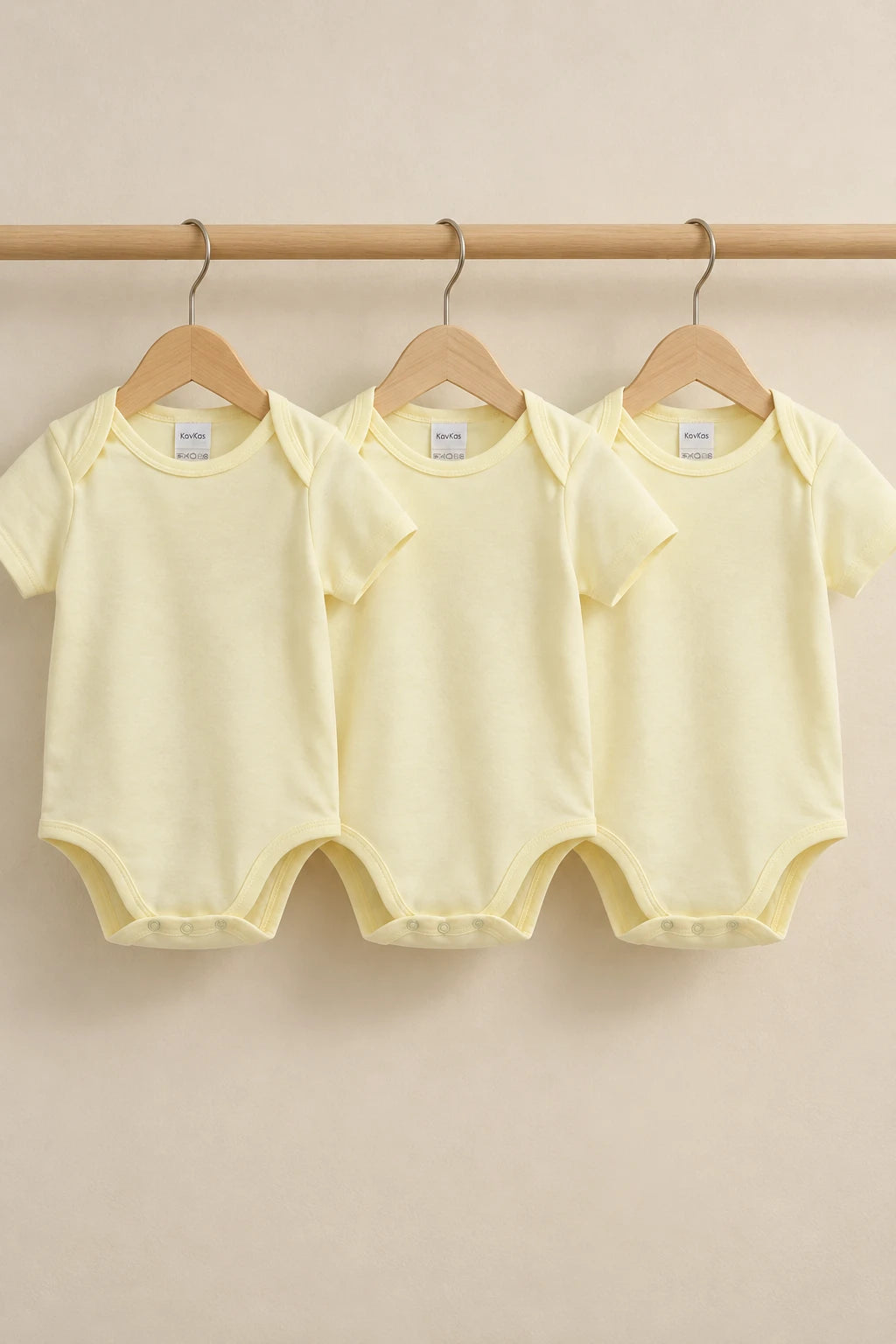 Combinaison Bebe Jaune - x3