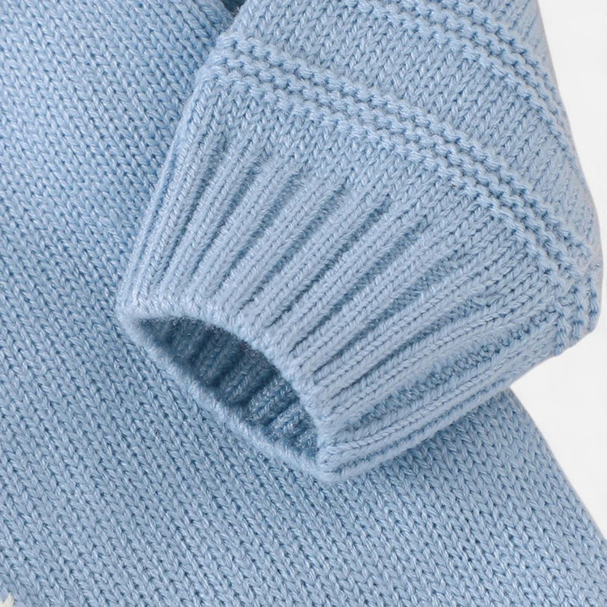 Combinaison Bébé Lapin Bleu Laine