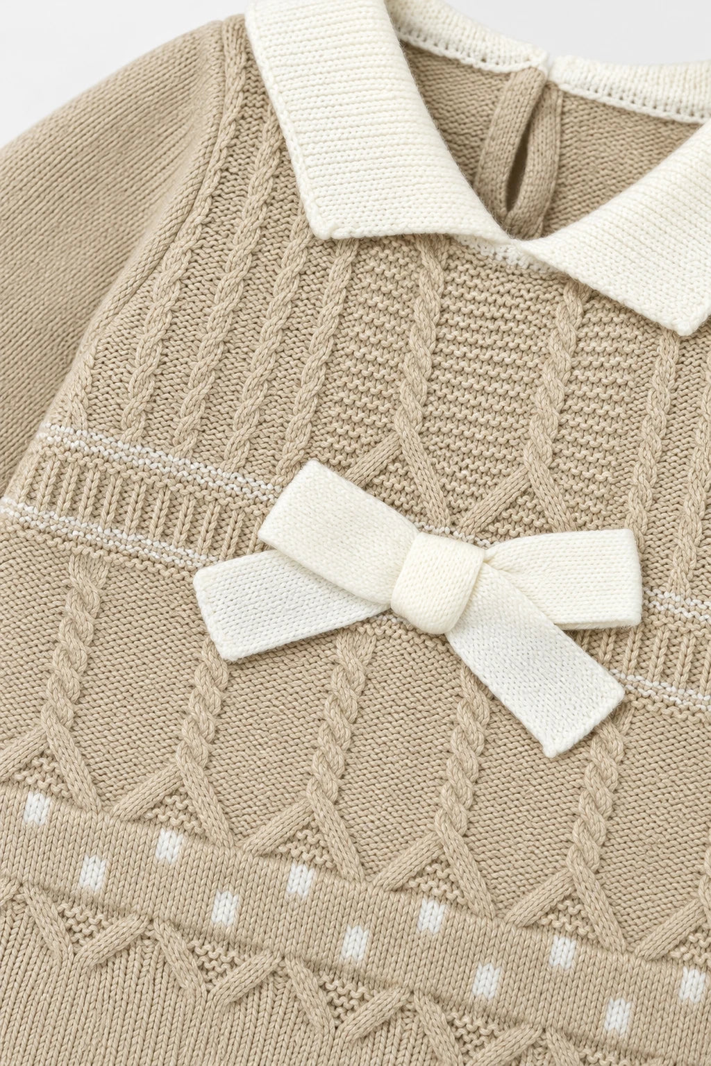 Combinaison Bébé Mignon - Beige