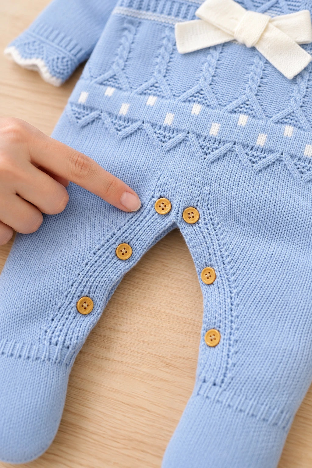 Combinaison Bébé Mignon - Bleu