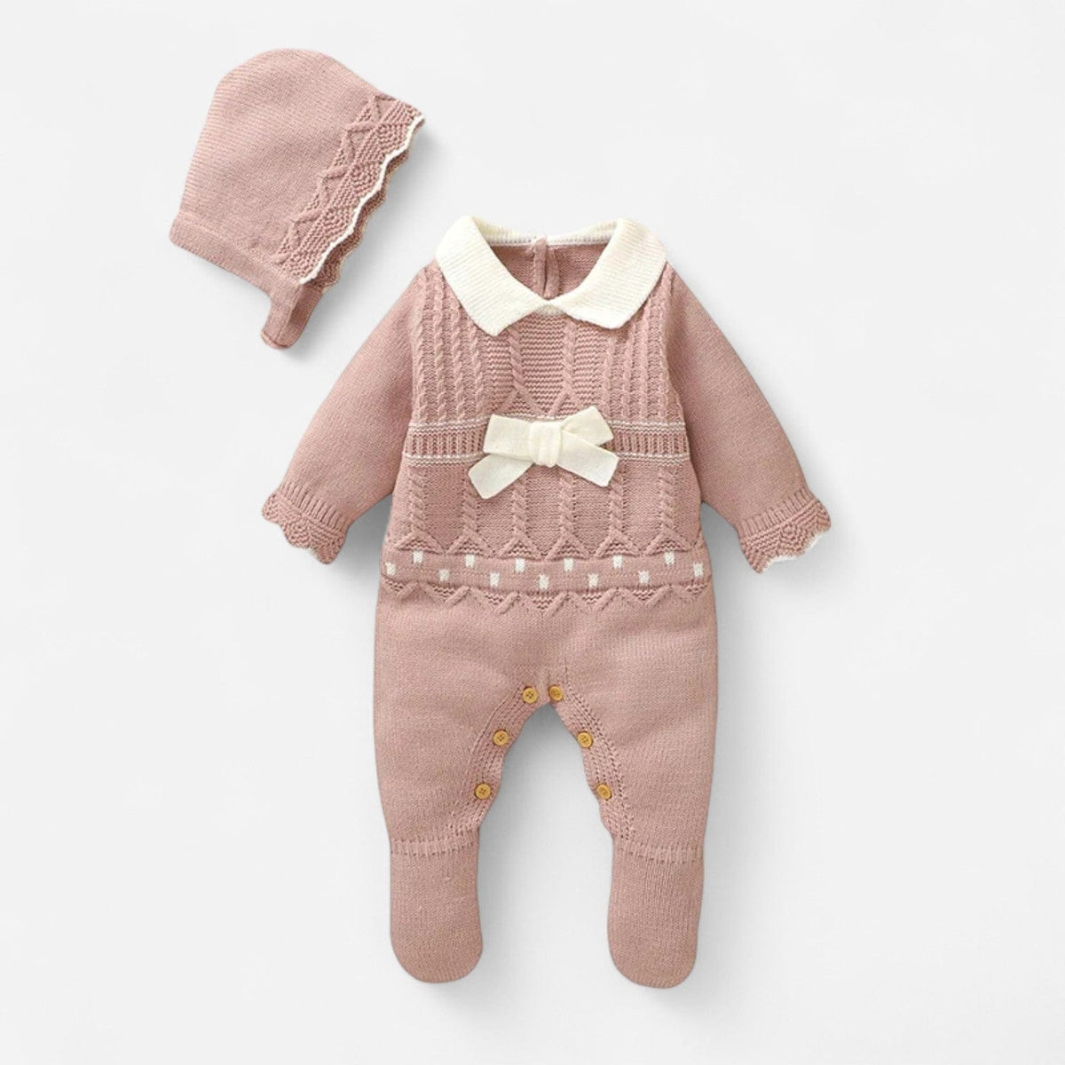 Combinaison Bébé Mignon - Rose