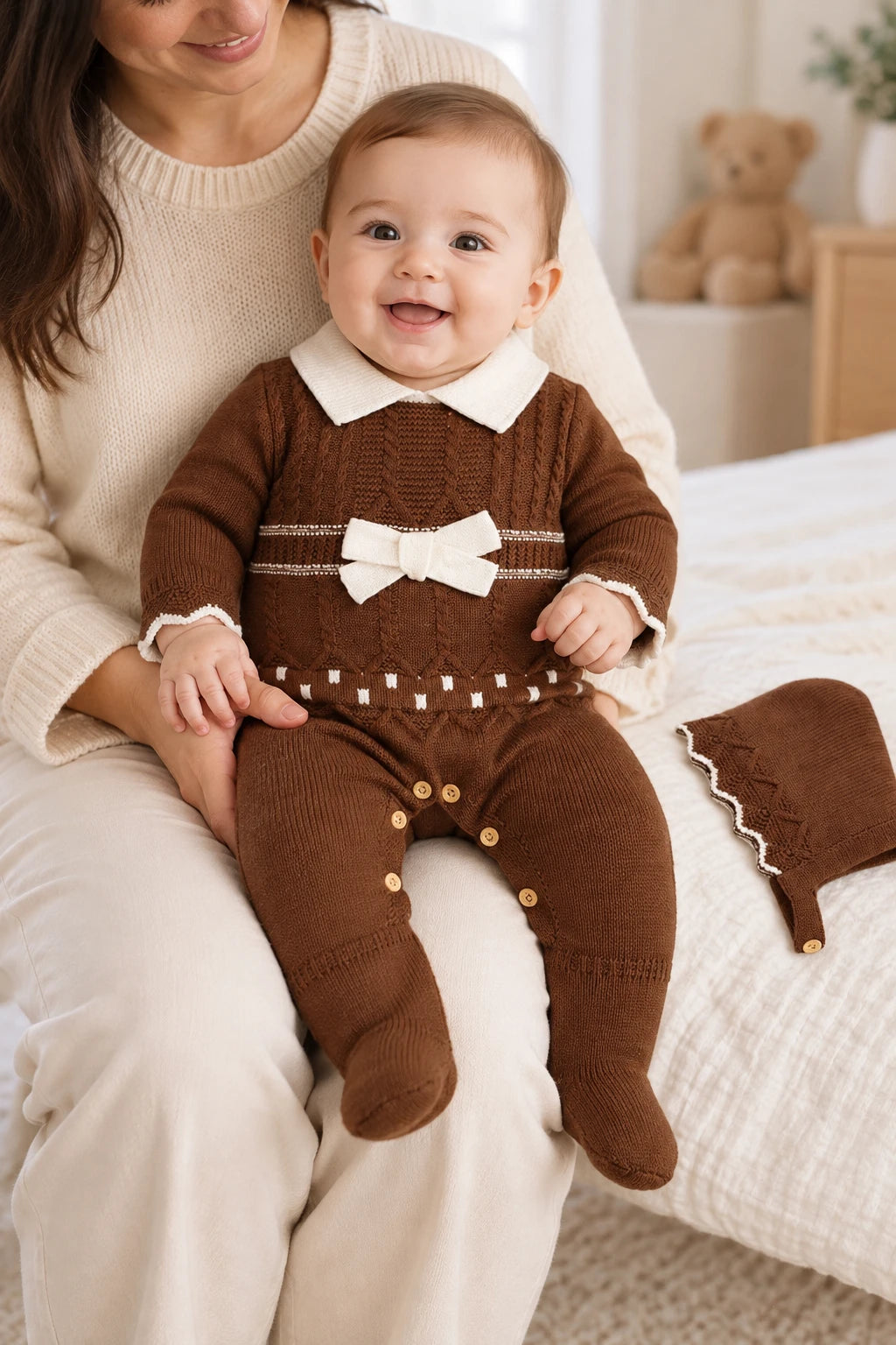 Combinaison Bébé Mignon - Rouge
