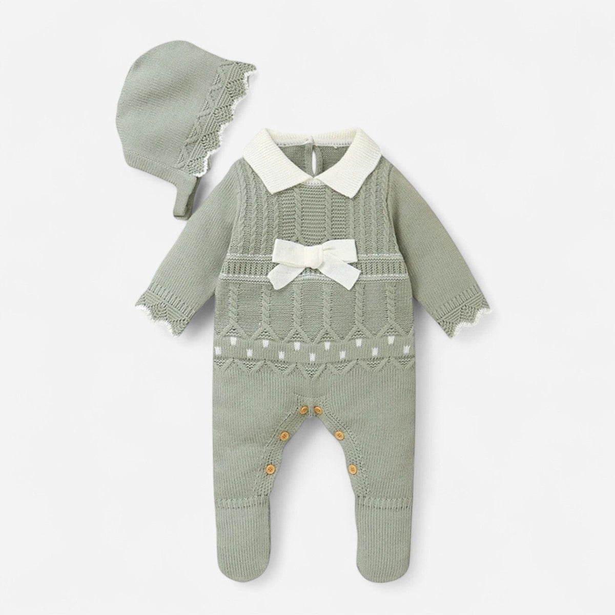 Combinaison Bébé Mignon - Vert