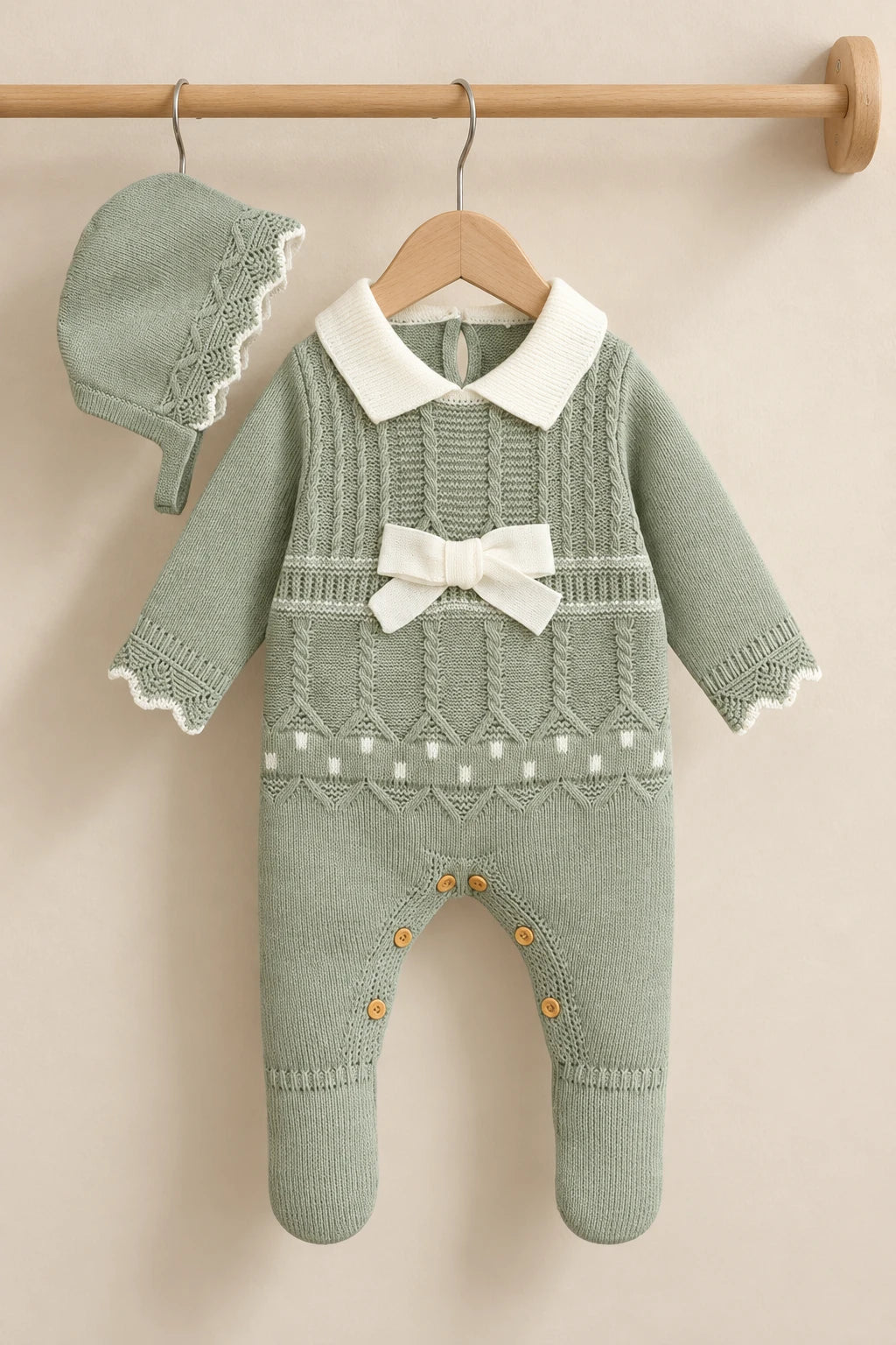 Combinaison Bébé Mignon - Vert
