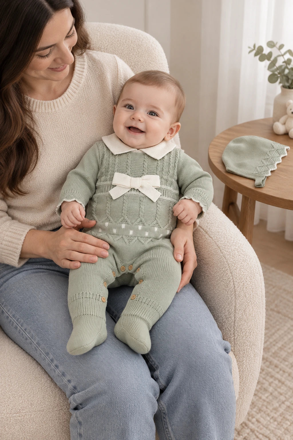 Combinaison Bébé Mignon - Vert