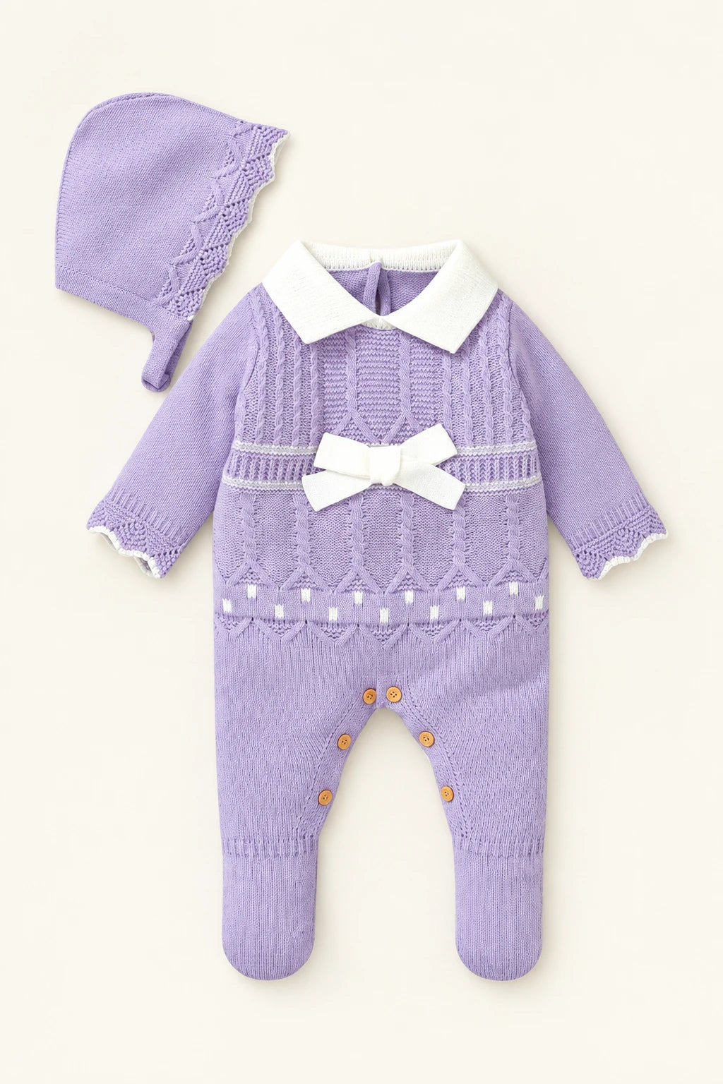 Combinaison Bébé Mignon - Violet