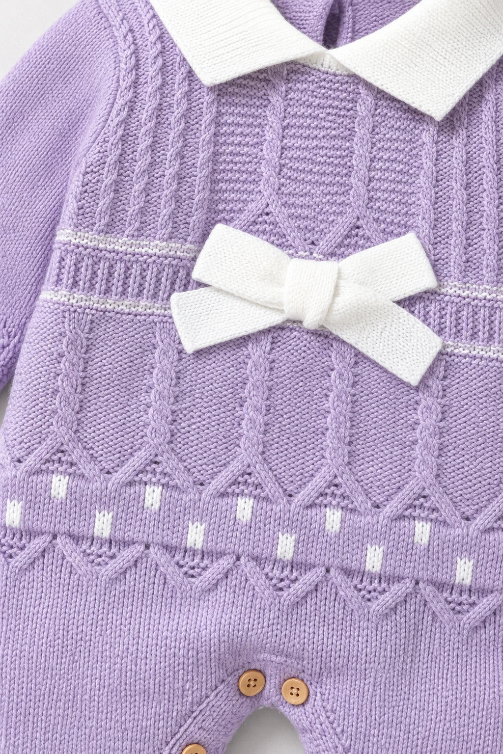Combinaison Bébé Mignon - Violet