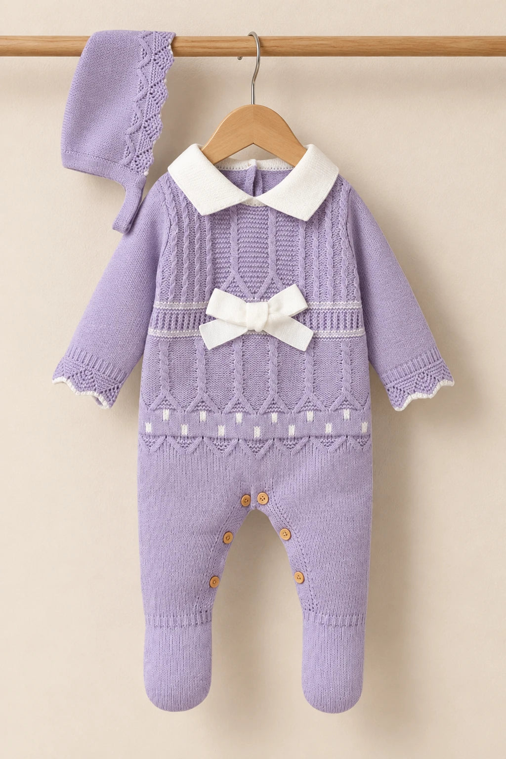 Combinaison Bébé Mignon - Violet
