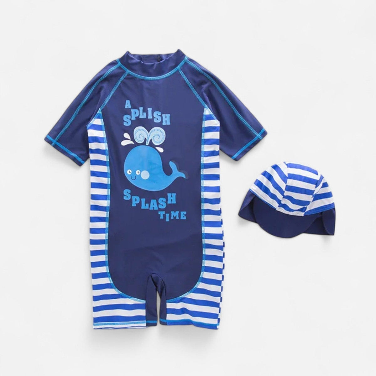 Combinaison Bebe Nageur - Baleine