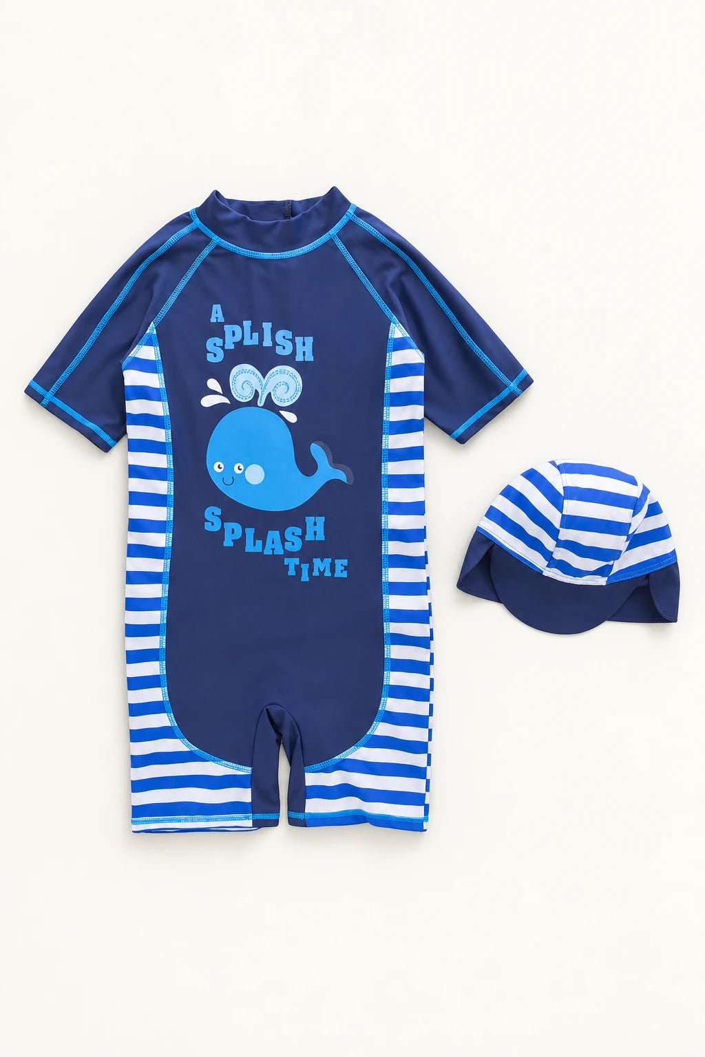 Combinaison Bebe Nageur - Baleine