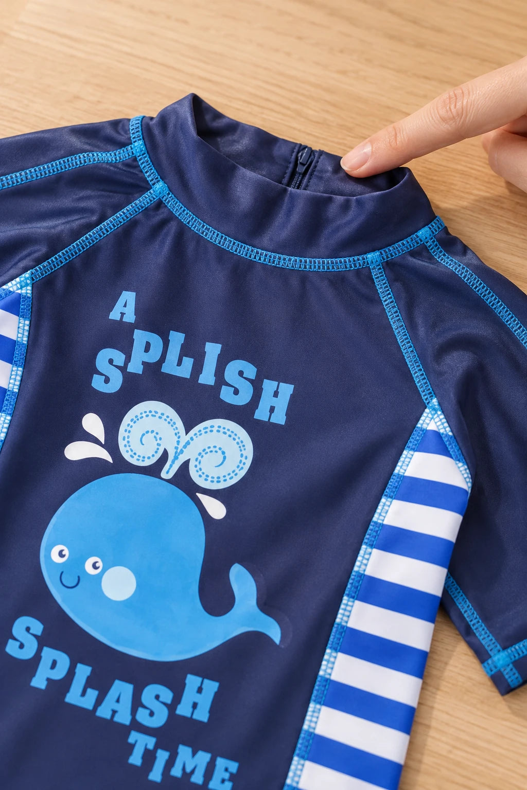 Combinaison Bebe Nageur - Baleine