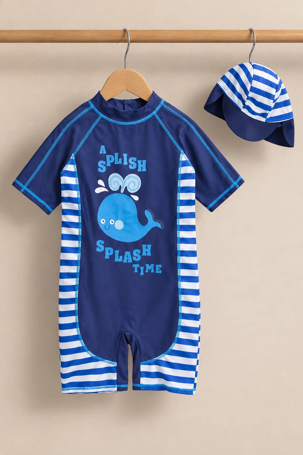 Combinaison Bebe Nageur - Baleine