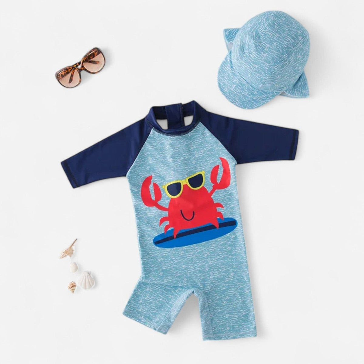 Combinaison Bebe Nageur - Crabe