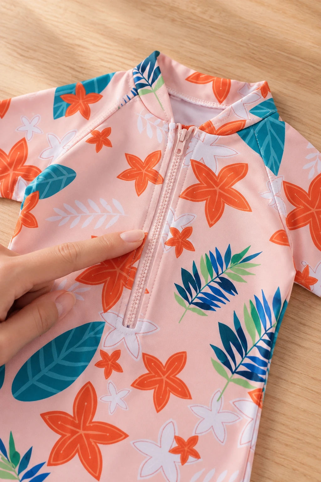 Combinaison Bebe Nageur - Fleurs
