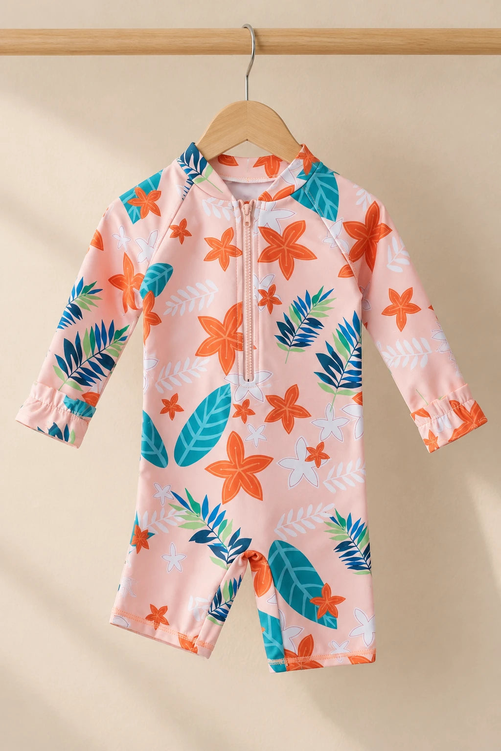 Combinaison Bebe Nageur - Fleurs