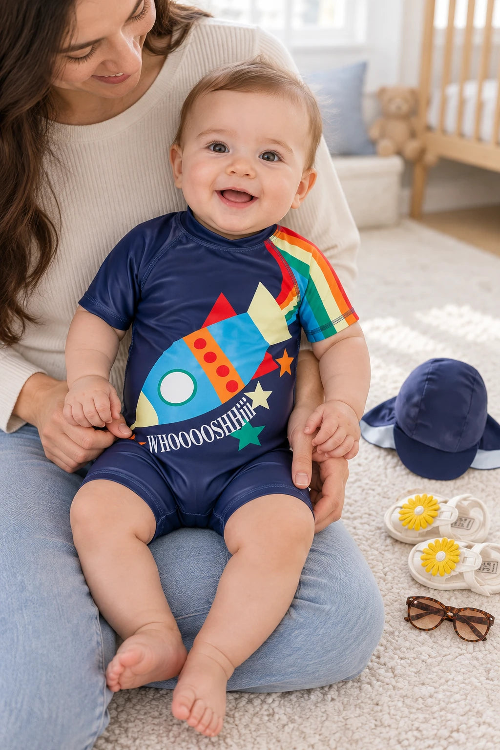 Combinaison Bebe Nageur - Fusée