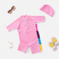 Combinaison Bebe Nageur - Licorne Rose
