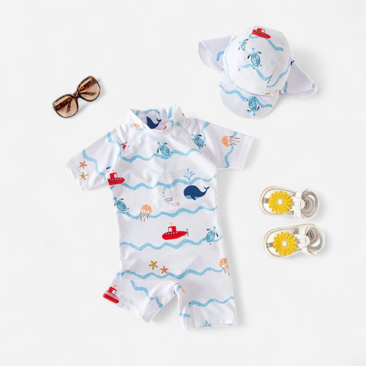 Combinaison Bebe Nageur - Océan