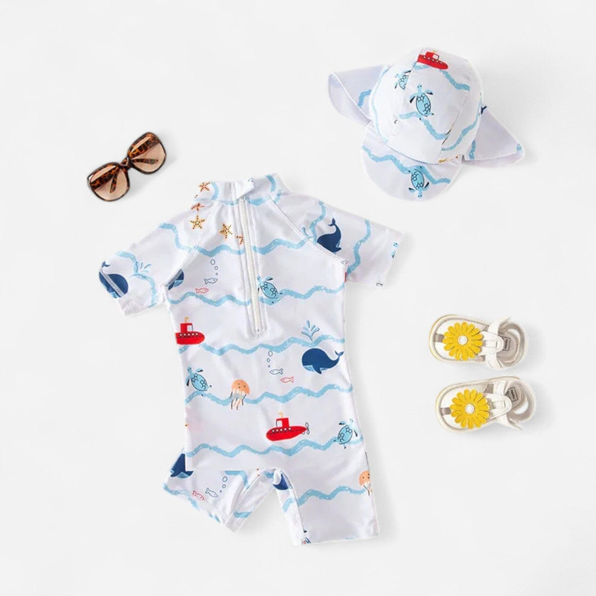 Combinaison Bebe Nageur - Océan