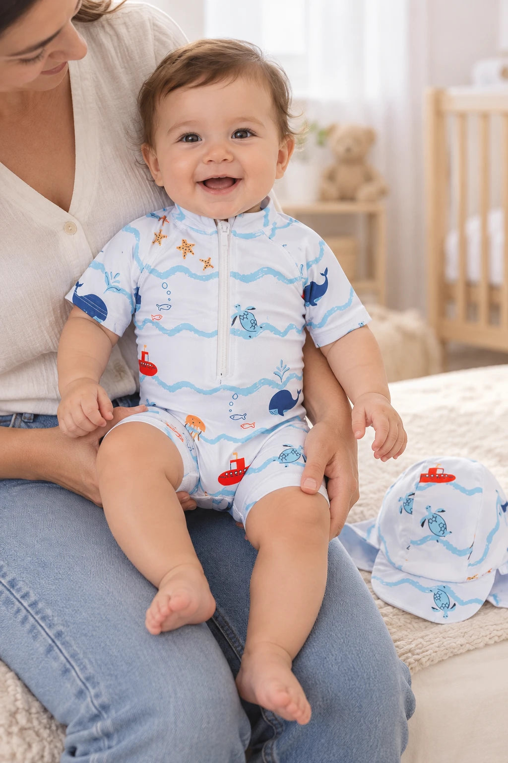Combinaison Bebe Nageur - Océan