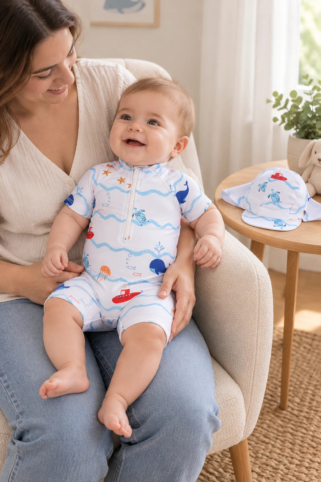 Combinaison Bebe Nageur - Océan