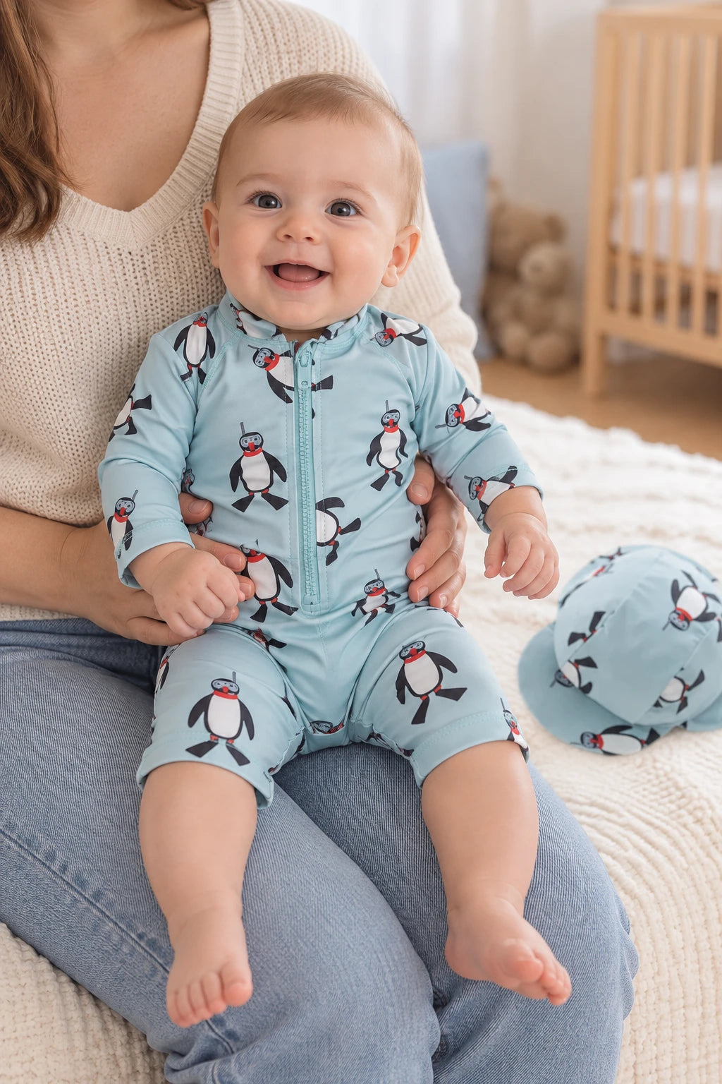 Combinaison Bebe Nageur - Pingouin