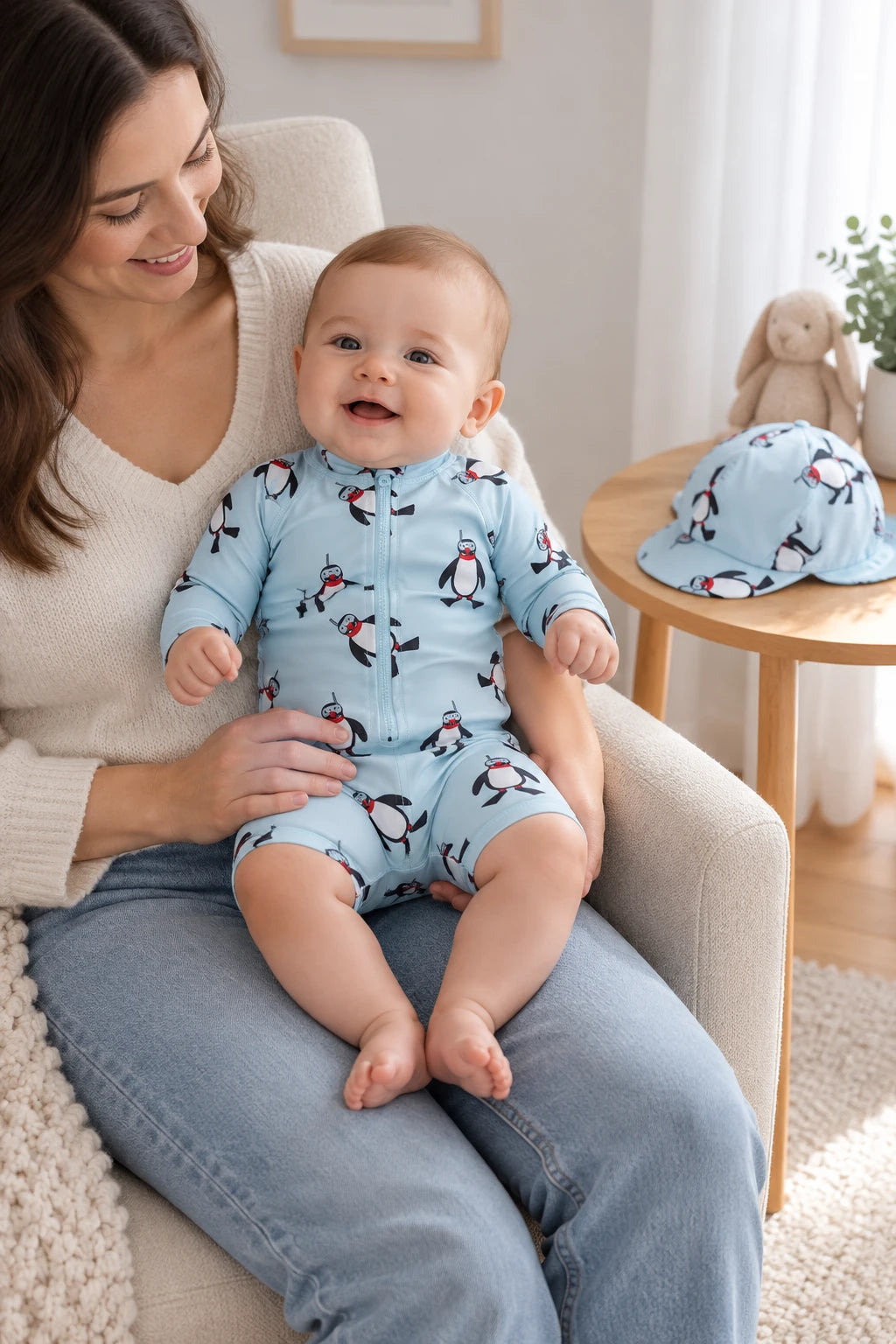 Combinaison Bebe Nageur - Pingouin