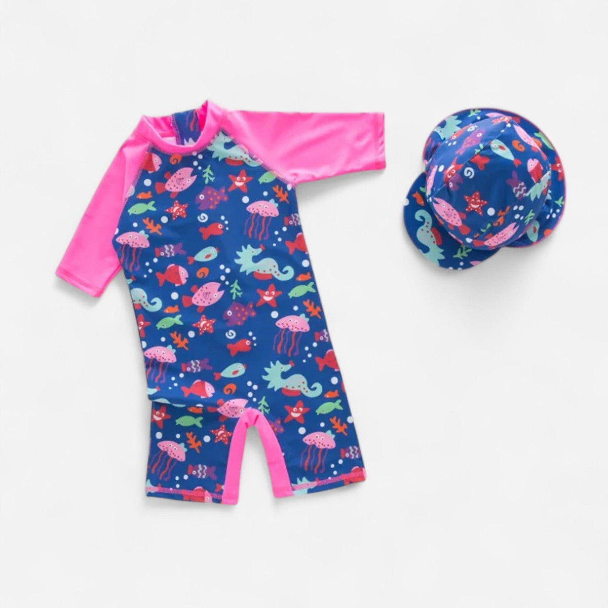 Combinaison Bebe Nageur - Poissons