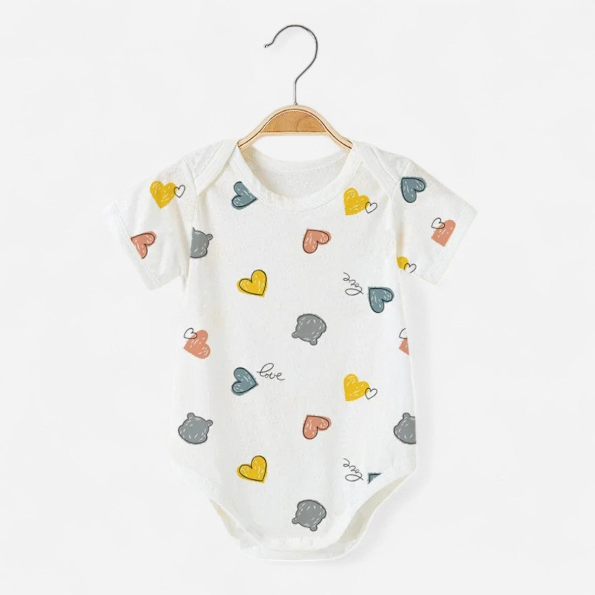 Combinaison Bebe Naissance - Coeurs : Confort Unique & Douceur