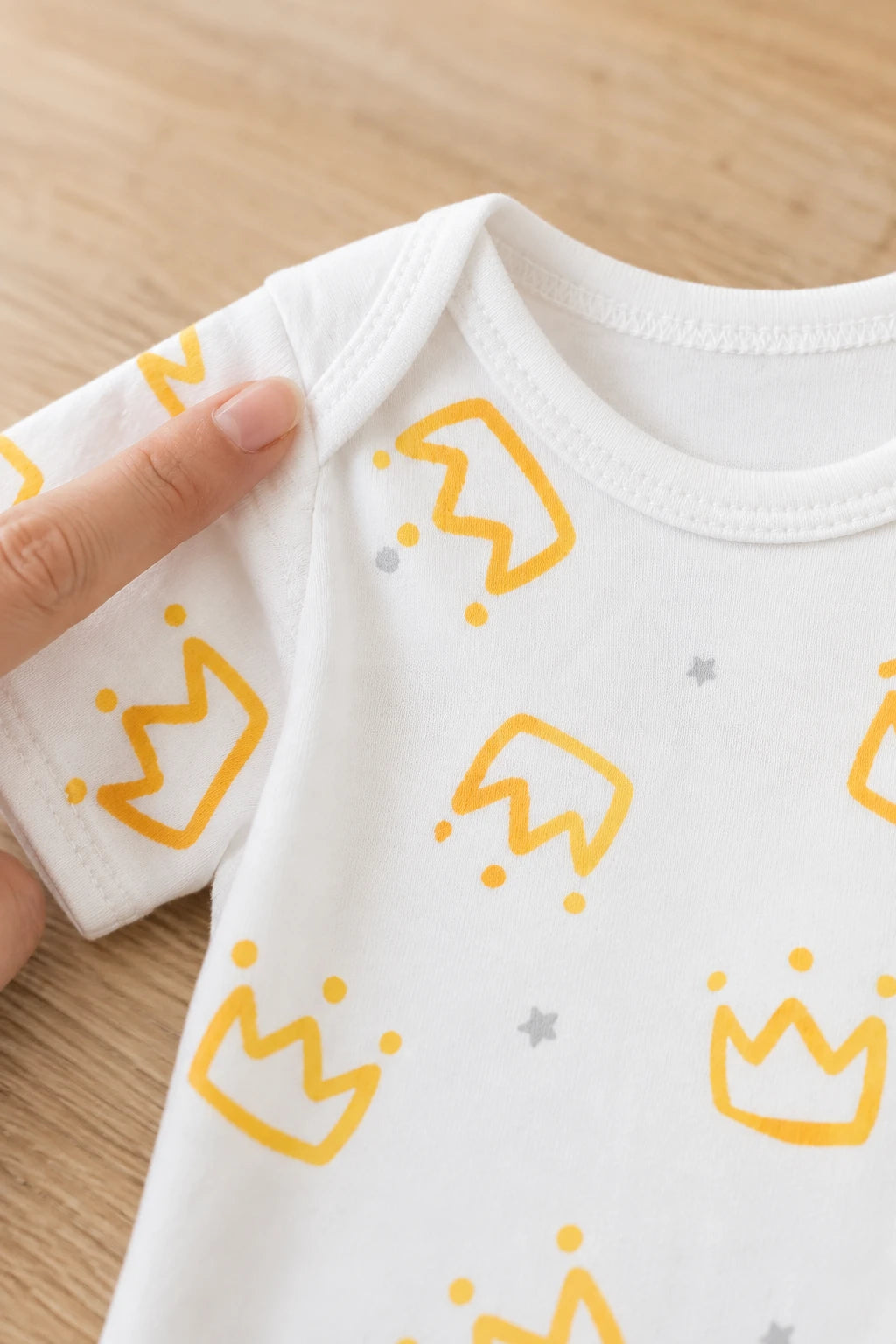 Combinaison Bebe Naissance - Couronnes
