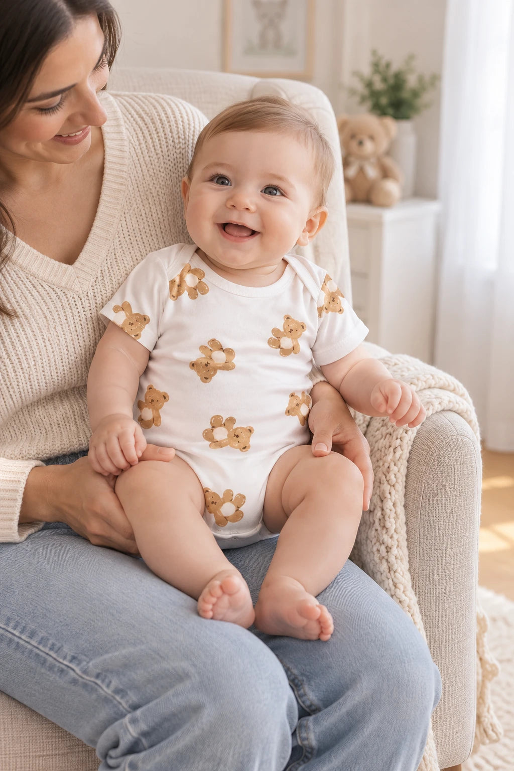 Combinaison Bebe Naissance - Nounours