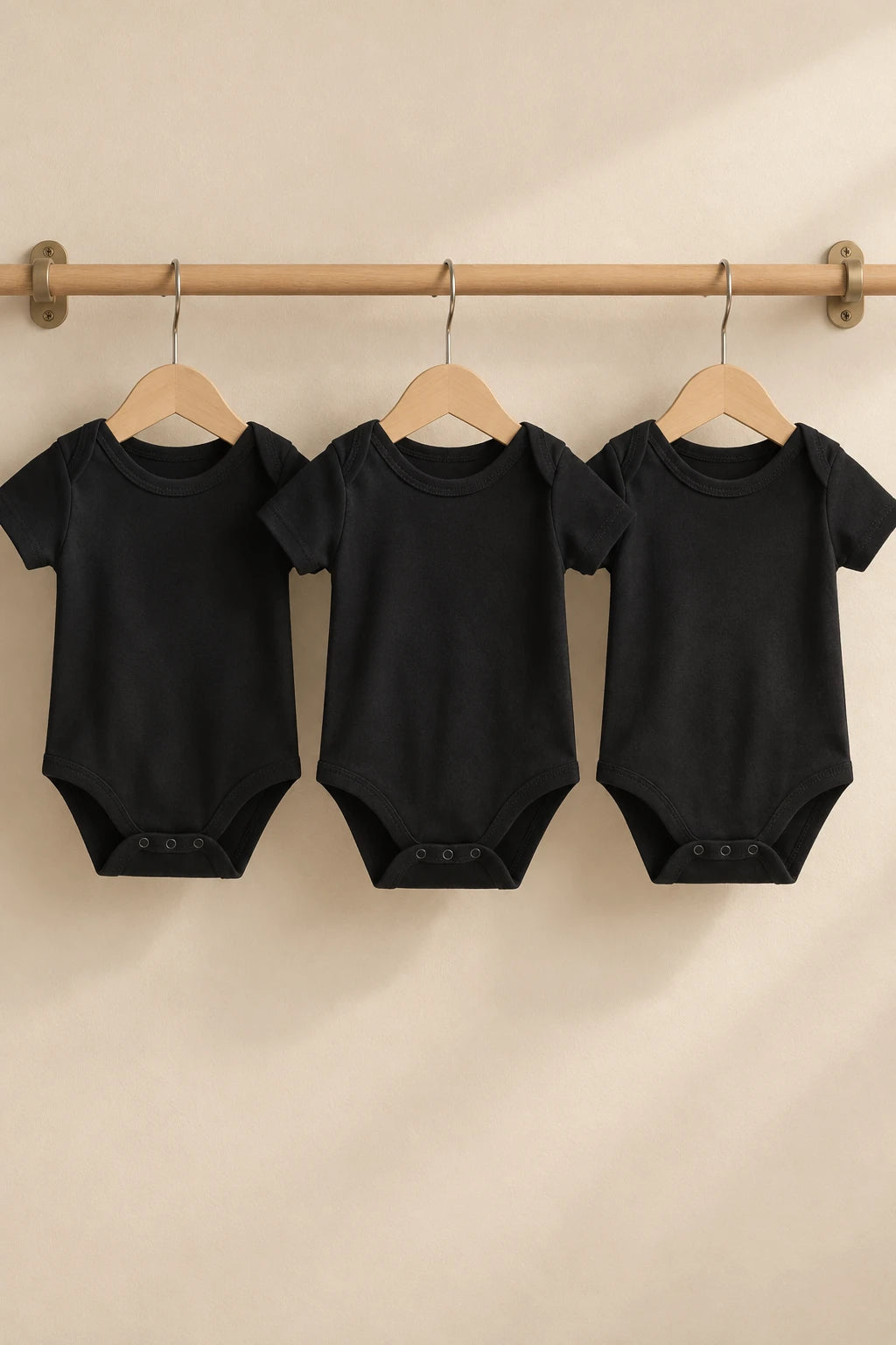 Combinaison Bebe Noir - x3